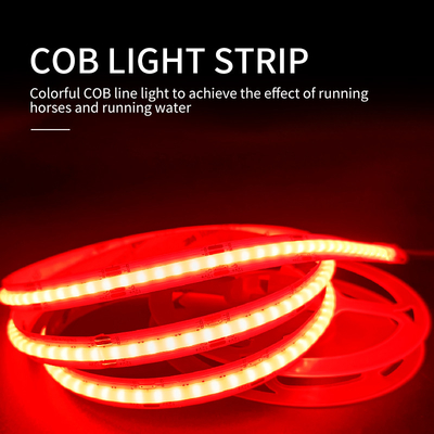 5W COB LED নমনীয় স্ট্রিপ লাইট 1m ইন্ডোর / আউটডোর ডেকোরেশন