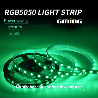 LED স্ট্রিপ লাইট 5050 Rgb বার রঙিন রানিং ল্যাম্প ওয়াটারপ্রুফ রিমোট কন্ট্রোল