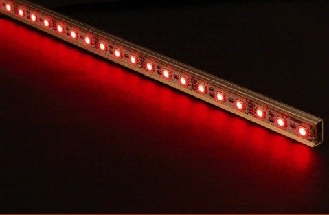 হাইড্রফিলিক এসএমডি আরজিবি LED স্ট্রিপ লাইট অ্যালুমিনিয়াম শারীরিক উপাদান 10 মিমি পিসিবি প্রস্থ