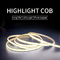 আউটডোর জলরোধী COB LED স্ট্রিপ হালকা একরঙা COB LED নমনীয় স্ট্রিপ 5m/রোল